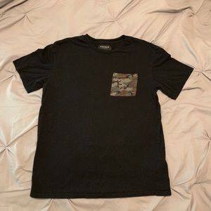 Pacsun camo pocket tee